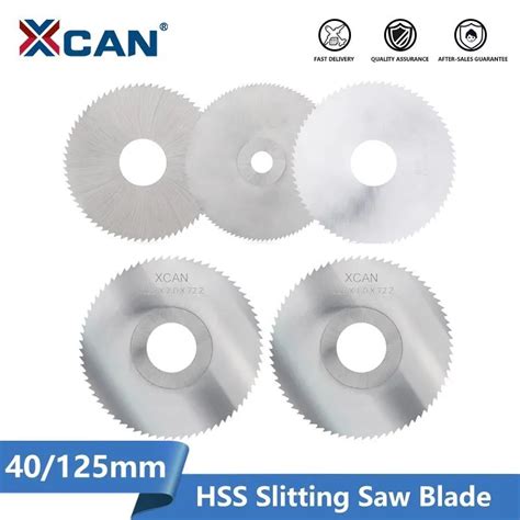 Xcan Slitting Slotting Saw Blade Hss Circular Saw Blade Milling