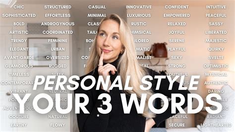 How To Find Your Personal Style 3 Words The Allison Bornstein 3 Word