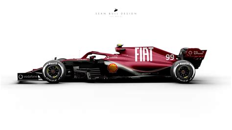 Sean Bull Design On Twitter 2021 Fiat F1 Livery Concept A Brand With