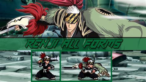 Mugen Char Renji All Forms Char Academy By Inseph Youtube