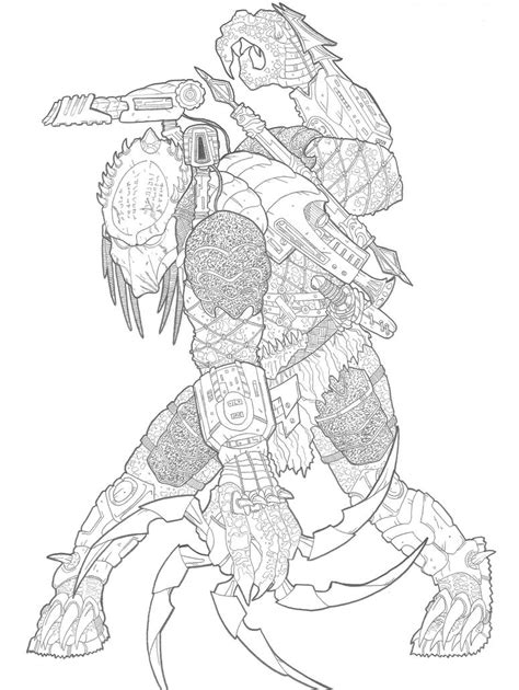 A Predator Fanverse Contest Wolf Pred By Dementedink On Deviantart