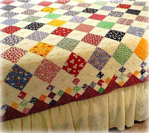 Diamond Patch Quilt Pattern