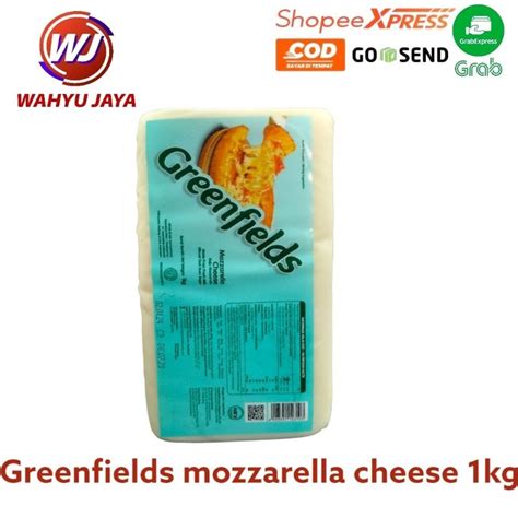 Jual Greenfields Mozzarella Cheese 1 Kg Shopee Indonesia