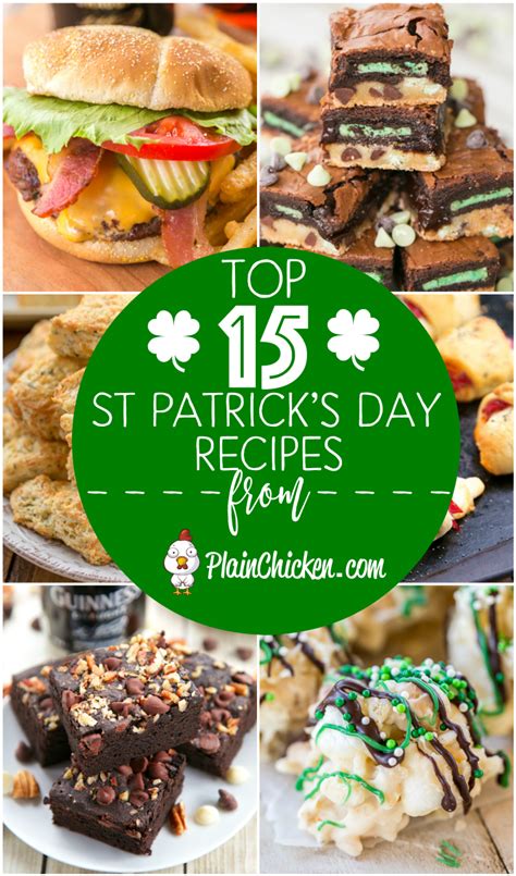 Top 15 Recipes For St Patricks Day Sweet And Savory Dishes For Your