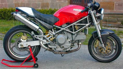 Spark Auspuff Hoch Hom Titan Round Ducati Monster