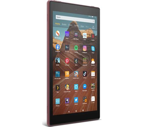 Buy Amazon Fire Hd Tablet Gb Plum Free Delivery Currys