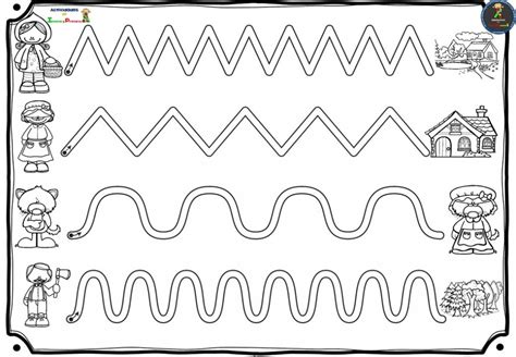 Fichas De Grafomotricidad Repasa El Trazo Y Colorea En 2020 Fichas Porn Sex Picture