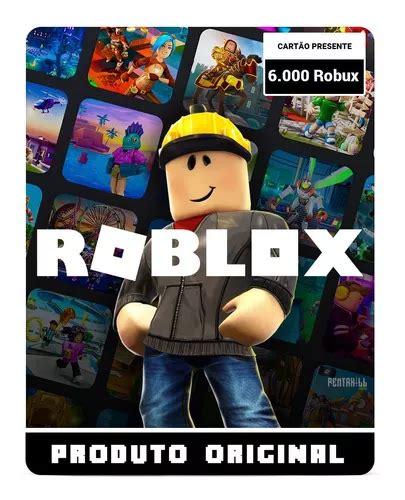 Cart O Roblox Robux Envio Flash Roblox Digital Br Parcelamento