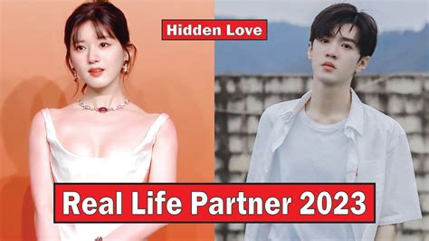 Zhao Lusi And Chen Zheyuan Hidden Love Real Life Partner Youtube