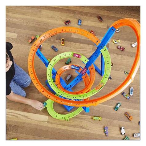 Set Masinuta HOT WHEELS Circuit Extrem MTHGV67O 5 Ani Multicolor