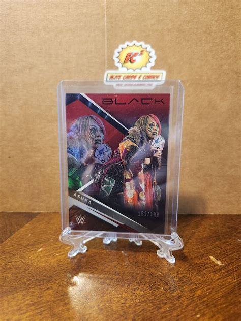 2022 Panini Chronicles Black WWE Red Parallel 210 Asuka 199 EBay