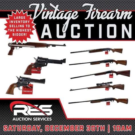 Vintage Firearm Consignment Auction Res Auction Services