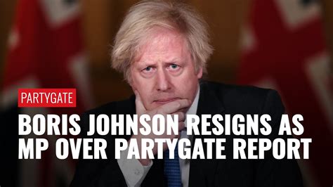 Partygate Boris Johnson Resigns As Uk Lawmaker With Immediate Effect Over Partygate Report