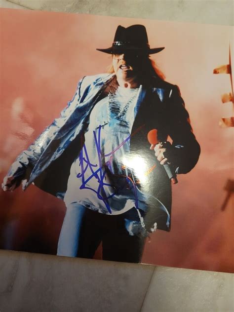 AXL ROSE GUNS N ROSES Signed Autograph 8x10 PSA Coa JSA BAS AC DC EBay