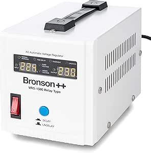 Bronson VRG Regolatore Di Tensione 1000 Watt Amazon It Elettronica