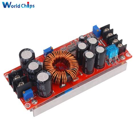 DC 20A 1200W Step Up Boost Constant Current Module Variable Voltage