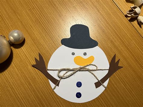 Im Winter Kugel Schneemann ⛄️ — Grundschule Und Basteln