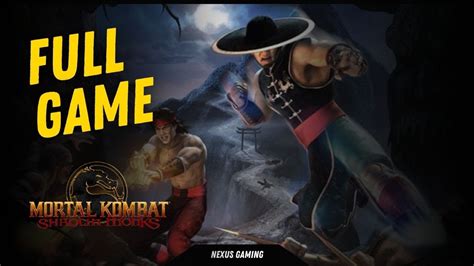 Mortal Kombat Shaolin Monks Ps Gameplay Walkthrough Longplay