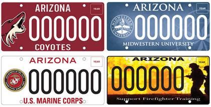 AZ Specialty License Plates Raise Millions For Charity