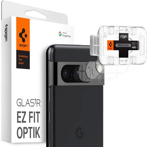 Spigen Protector de pantalla para lente de cámara GlasTR EZ Fit Optik