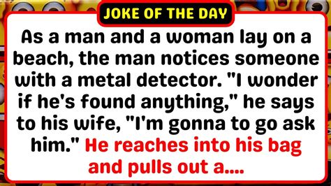 Joke Of The Day As A Man And A Woman Lay On A Beach And Other Funny