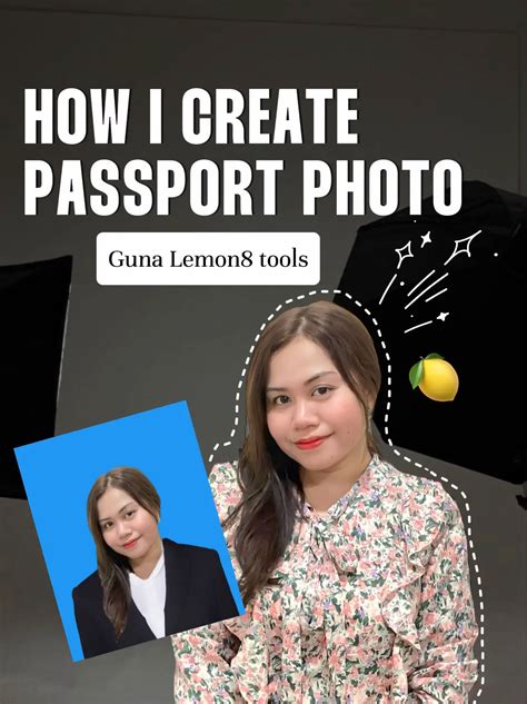 Cara Edit Gambar Passport Guna Canva Carian Lemon8