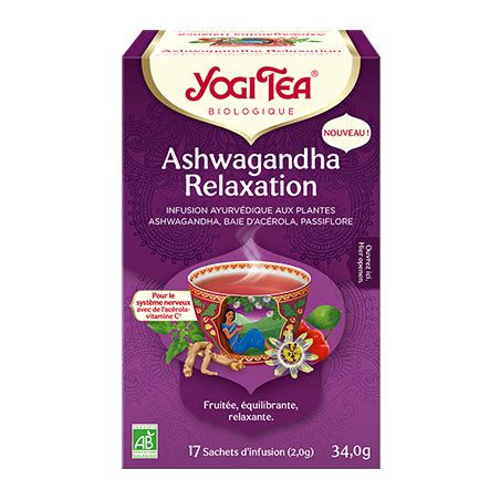 Th Ashwagandha Relaxation Plantes Ayurv Dique Moment Paisible