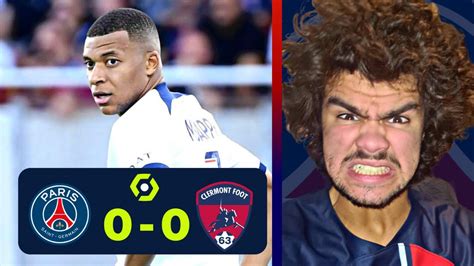 Psg 0 0 Clermont • Ligue 1 Uber Eats Instant Match Reaction Youtube