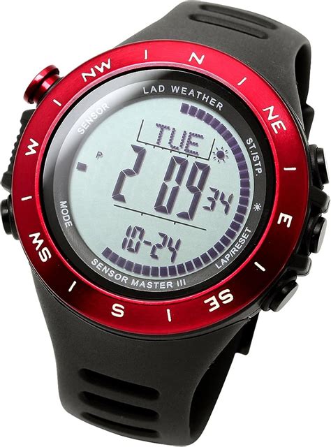 Amazon LAD WEATHER Swiss Sensor Watch Altimeter Barometer Compass