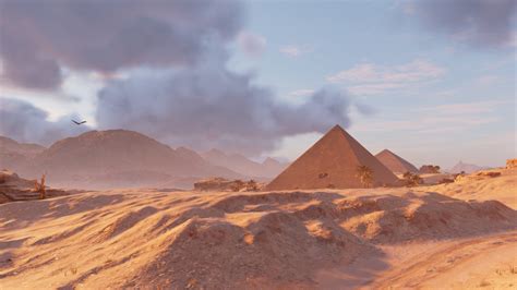 Wallpaper Assassin Creed Origins Egypt Desert Screen Shot Pc