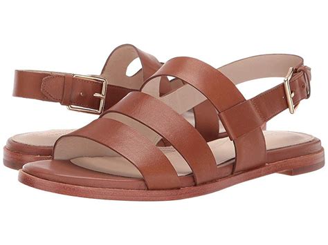 Cole Haan Anela Grand Sandal Womens Shoes Ch British Tan Leather Sandals Leather Shoes Woman