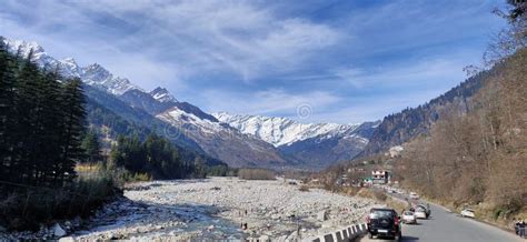 Manali, Himachal Pradesh, India Editorial Photo - Image of trees ...