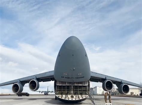 largest aircraft    air force   super galaxy