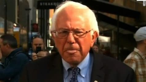 Kimmel Mocks Bernie Sanders Quirky Tongue Move Cnn Video