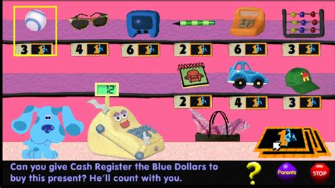 Blues Clues Cash Register 1998 Pc Game Youtube