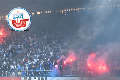 Hansa Rostock Verurteilt Pyro Krawalle Und Abstiegs Chaos Wir Sind