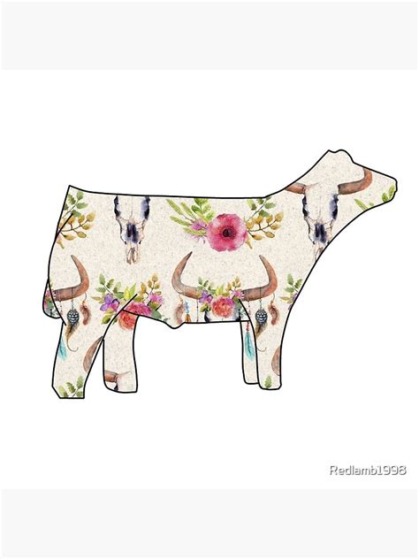 Show Steer Poster By Redlamb1998 Redbubble