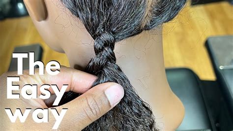 How To Braid Hair For Complete Beginners Learning The Basics 3 Strand Braid Step By Step