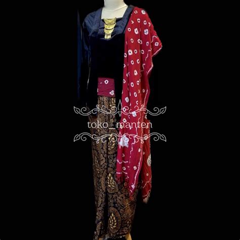 Jual Selendang Jumputan Slendang Kebaya Shopee Indonesia