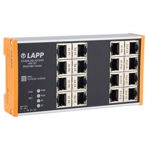 Managed Ethernet Switch ETHERLINE ACCESS PNF Lapp France 16