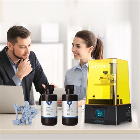 Anycubic D Printer Resin With Low Odor And Safety Nm Uv Plant