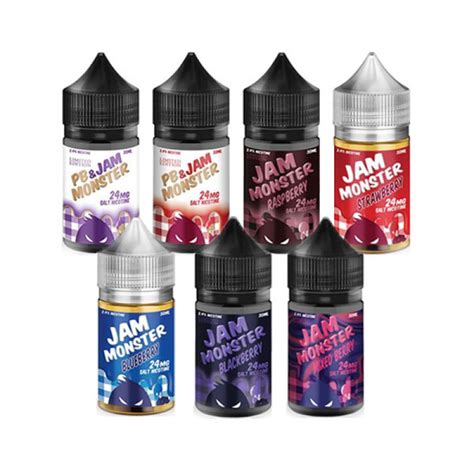 Jam Monster Nic Salt E Liquid Ml Demand Distribution