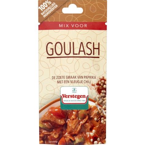 Verstegen Kruidenmix Voor Goulash Zakje Gram Dutchfoodexpress