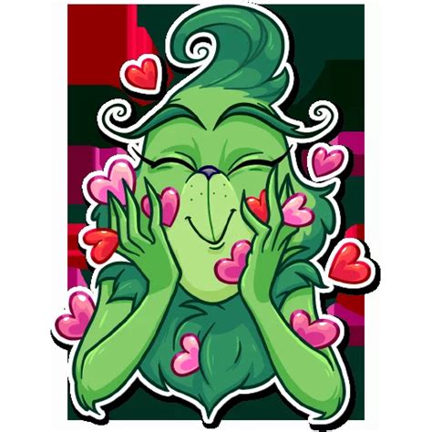 Telegram Sticker From Grinch Pack