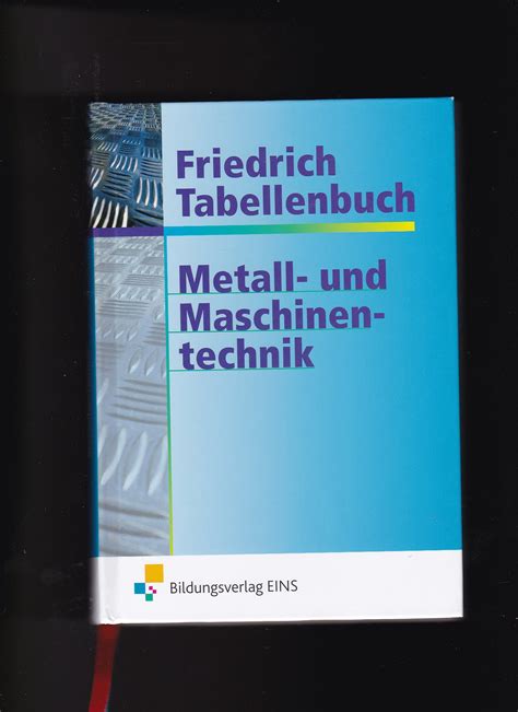 Tabellenbuch Metall Und ZVAB