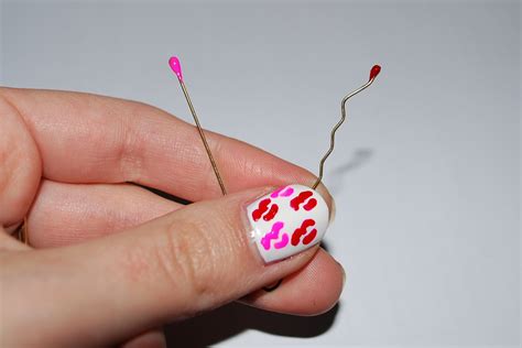 Easy To Do Bobby Pin Nail Art