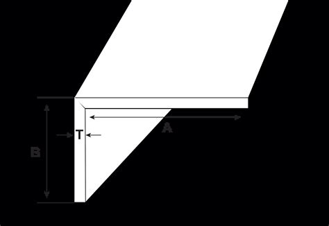 Aluminium Angle Unequal Powder Coated Metal Mate