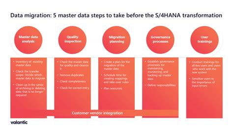 Managing Data Migration 5 Master Data Steps