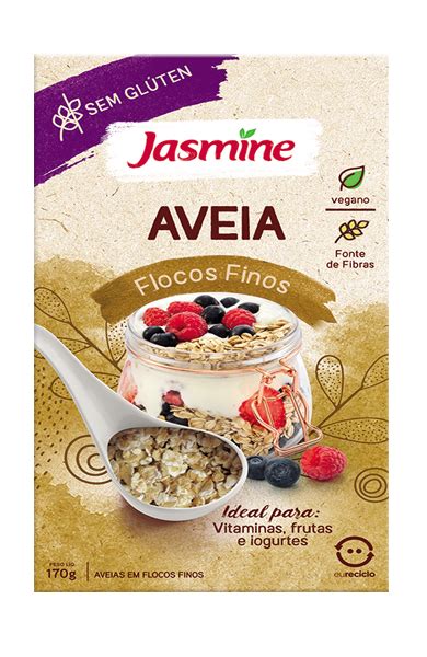 Aveia Sem Gl Ten Em Flocos Finos Jasmine Alimentos