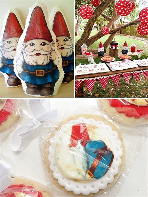 Cute Garden Gnome Party {First Birthday} // Hostess with the Mostess®